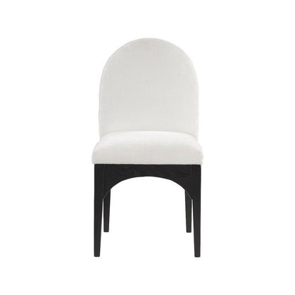 Waldorf Cream Chenille Fabric Dining Chair