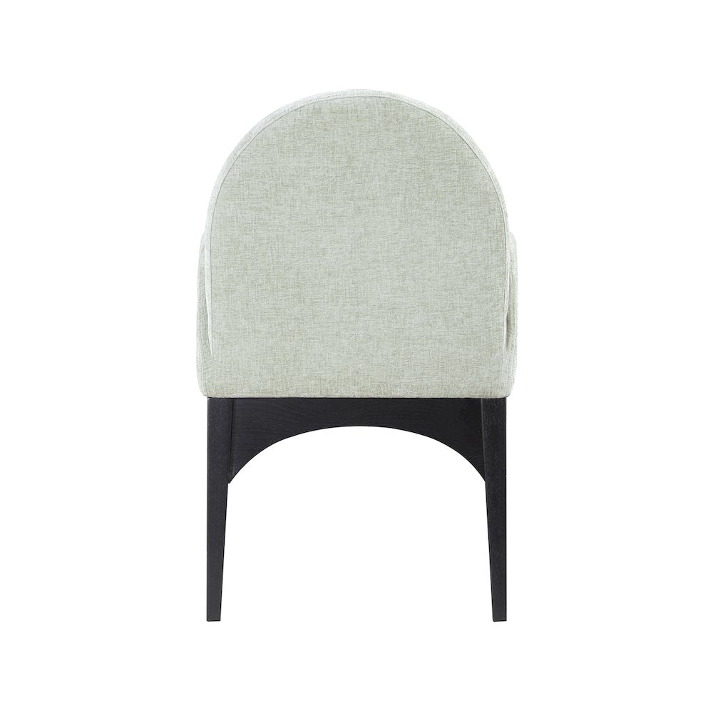 Waldorf Mint Chenille Fabric Dining Chair