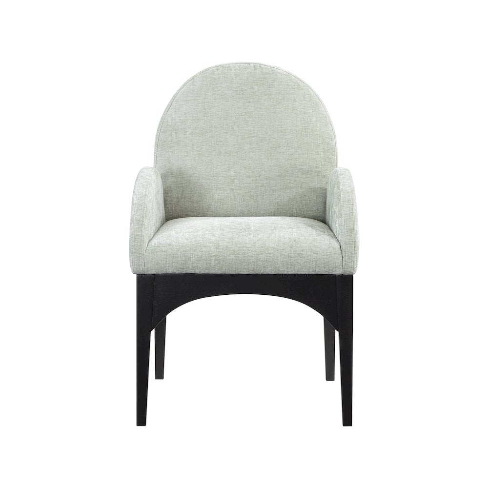Waldorf Mint Chenille Fabric Dining Chair
