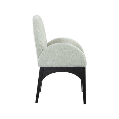Waldorf Mint Chenille Fabric Dining Chair
