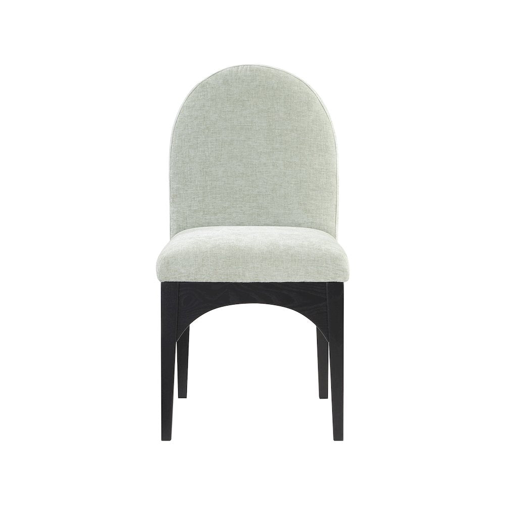 Waldorf Mint Chenille Fabric Dining Chair