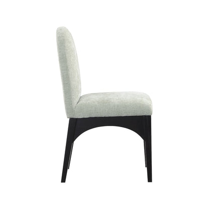 Waldorf Mint Chenille Fabric Dining Chair
