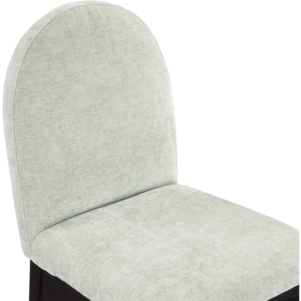 Waldorf Mint Chenille Fabric Dining Chair