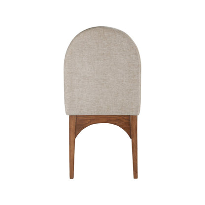 Waldorf Beige Chenille Fabric Dining Chair