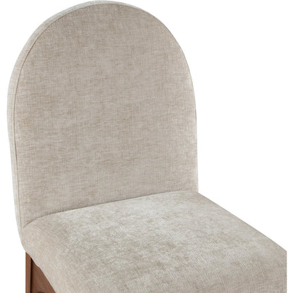 Waldorf Beige Chenille Fabric Dining Chair