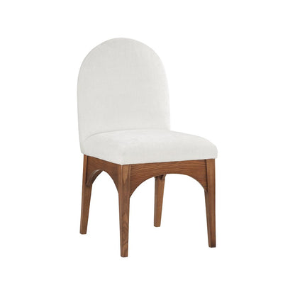 Waldorf Cream Chenille Fabric Dining Chair