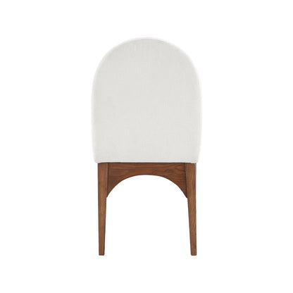 Waldorf Cream Chenille Fabric Dining Chair