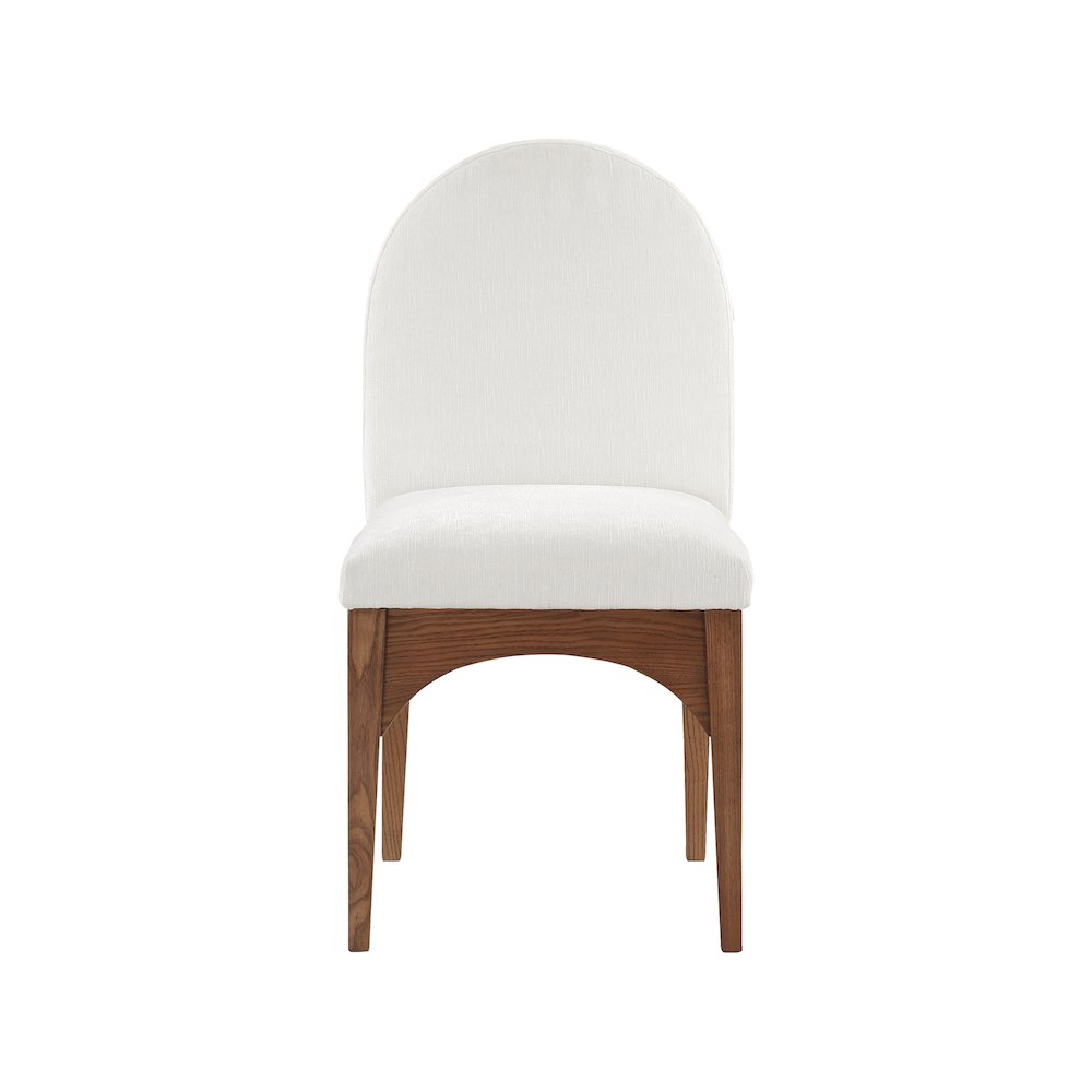Waldorf Cream Chenille Fabric Dining Chair