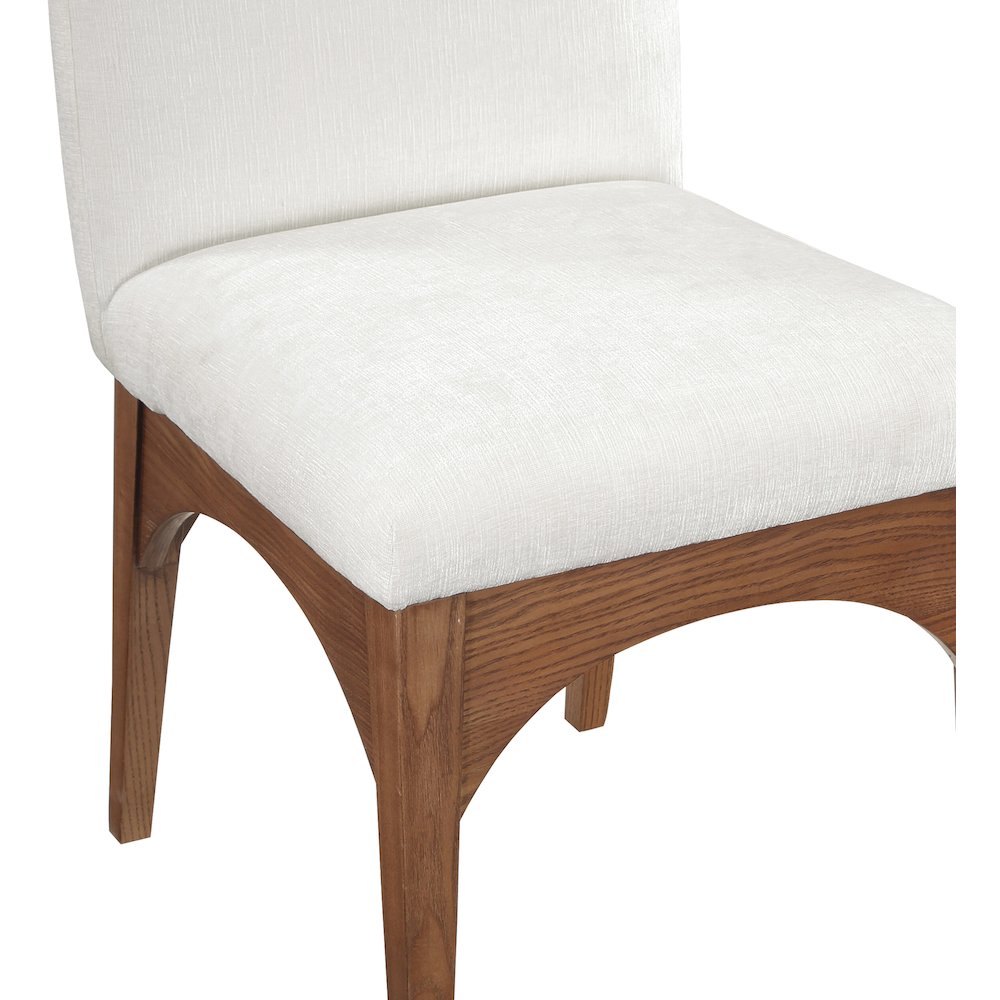 Waldorf Cream Chenille Fabric Dining Chair