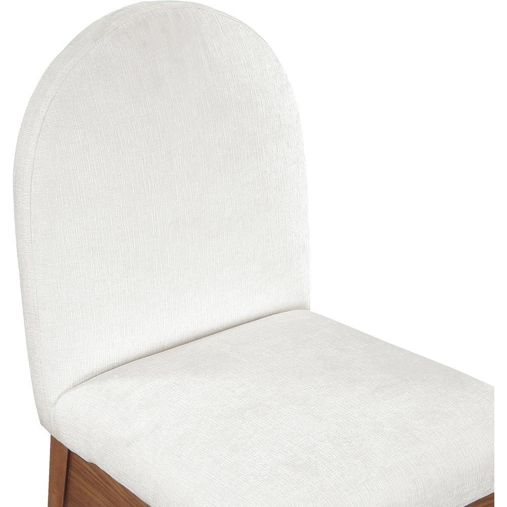 Waldorf Cream Chenille Fabric Dining Chair