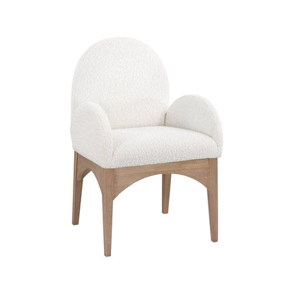 Waldorf Cream Boucle Fabric Dining Chair