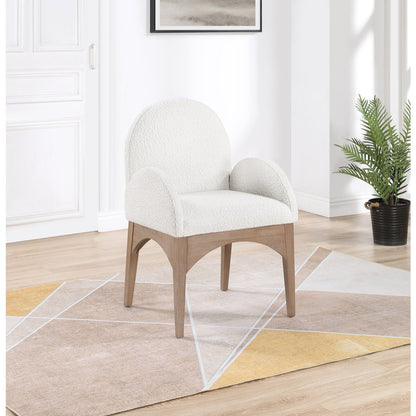 Waldorf Cream Boucle Fabric Dining Chair