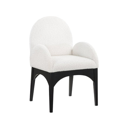 Waldorf Cream Boucle Fabric Dining Chair