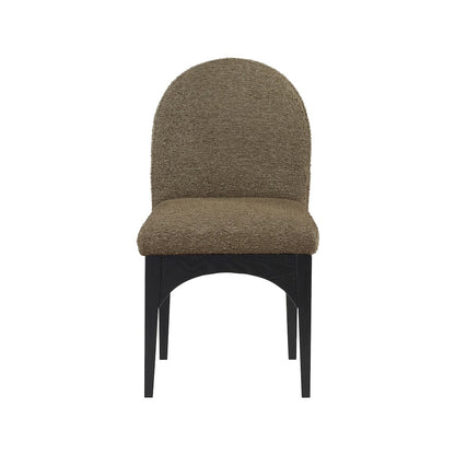 Waldorf Olive Boucle Fabric Dining Chair