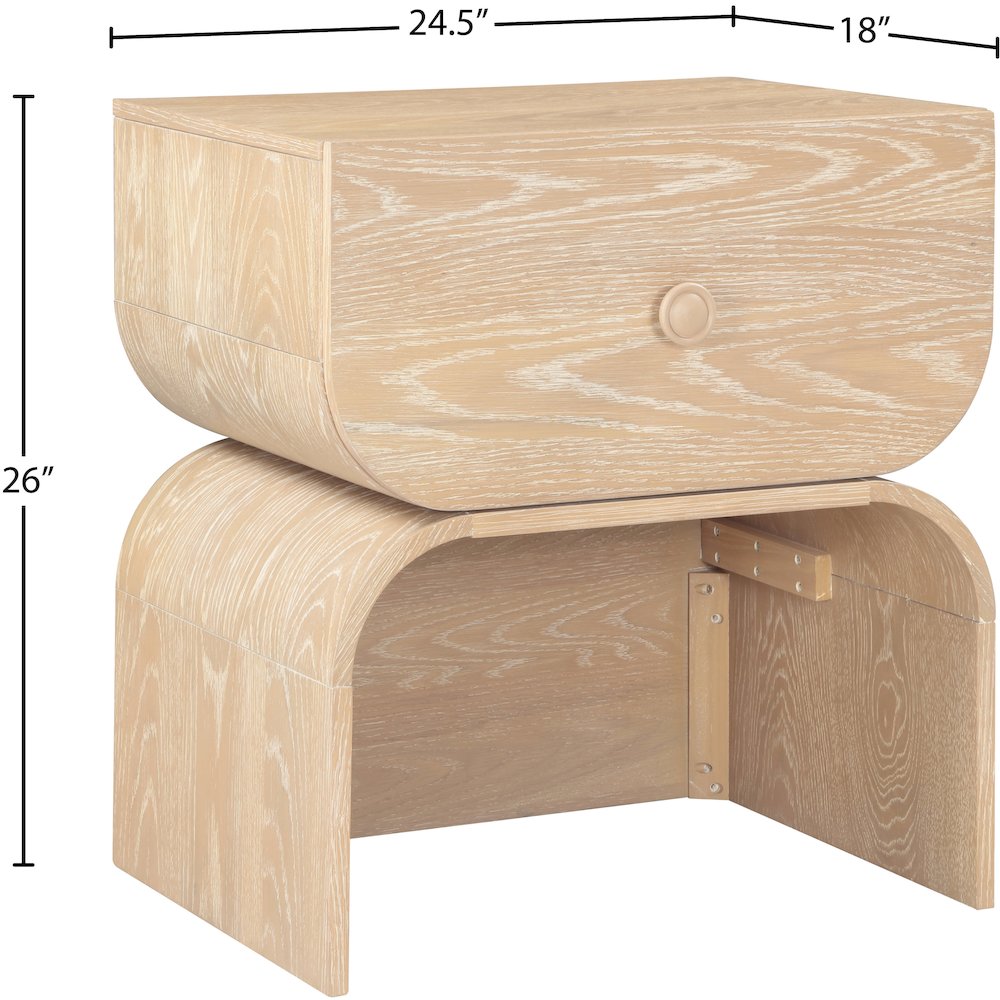 Jace Natural Night Stand