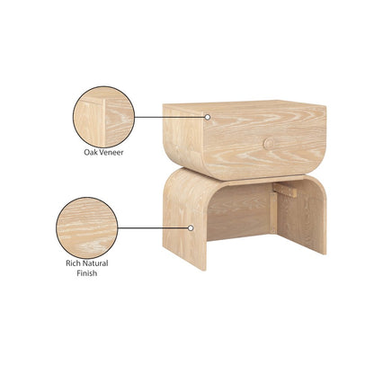 Jace Natural Night Stand