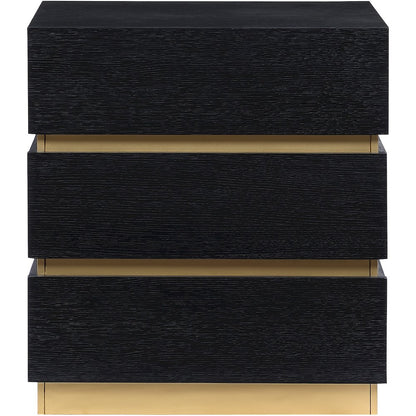 Zaylan Black Night Stand