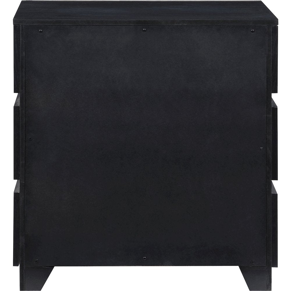 Zaylan Black Night Stand
