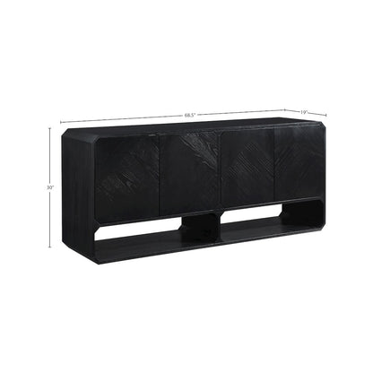 Parker Black Sideboard/Buffet