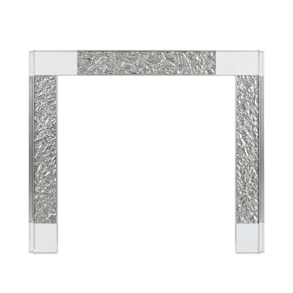 Contemporary Chrome Coffee Table with Modern Finish and Sturdy Design