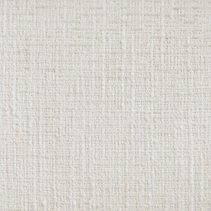 Ravina Cream Vegan Leather and Linen Textured Fabric Upholstered Counter Stool