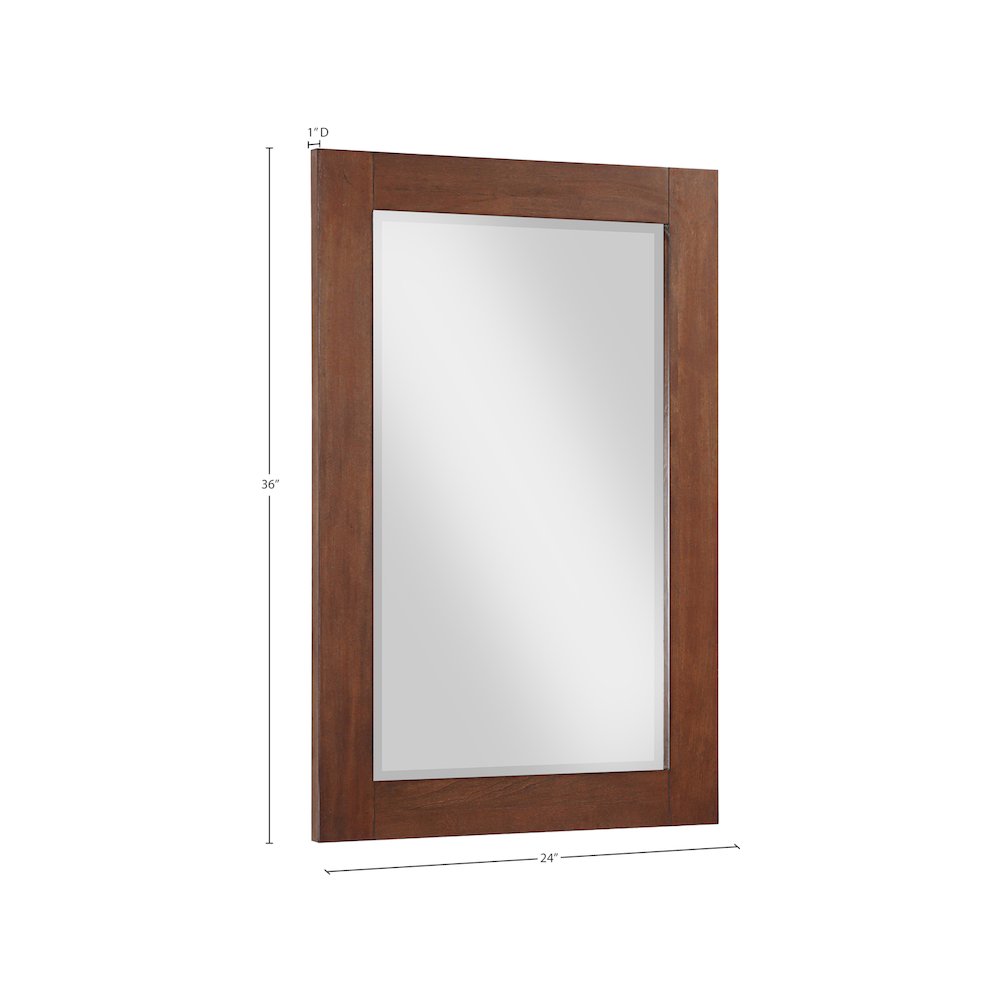 Monad Walnut Mirror