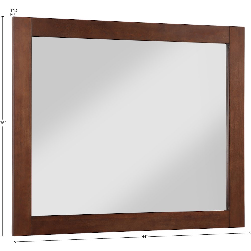 Monad Walnut Mirror