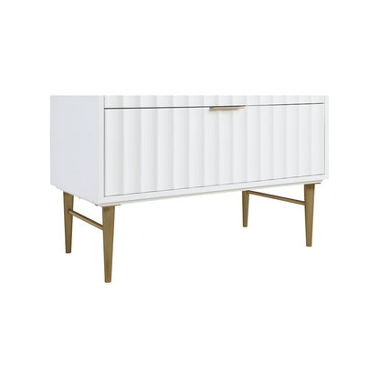 Modernist White Bathroom Vanity