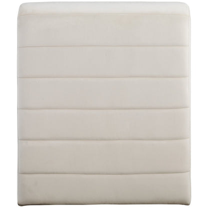 Ivy Cream Velvet Accent Chair