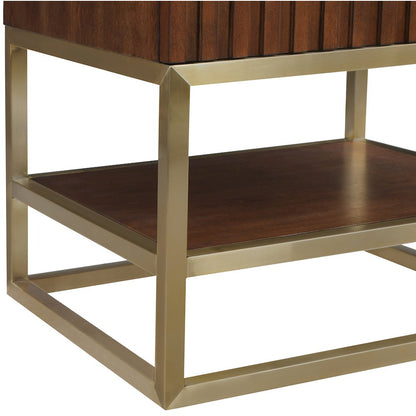Monad Walnut Bathroom Vanity