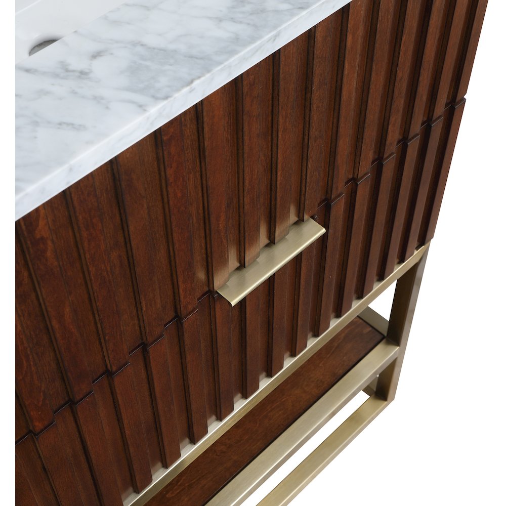 Monad Walnut Bathroom Vanity