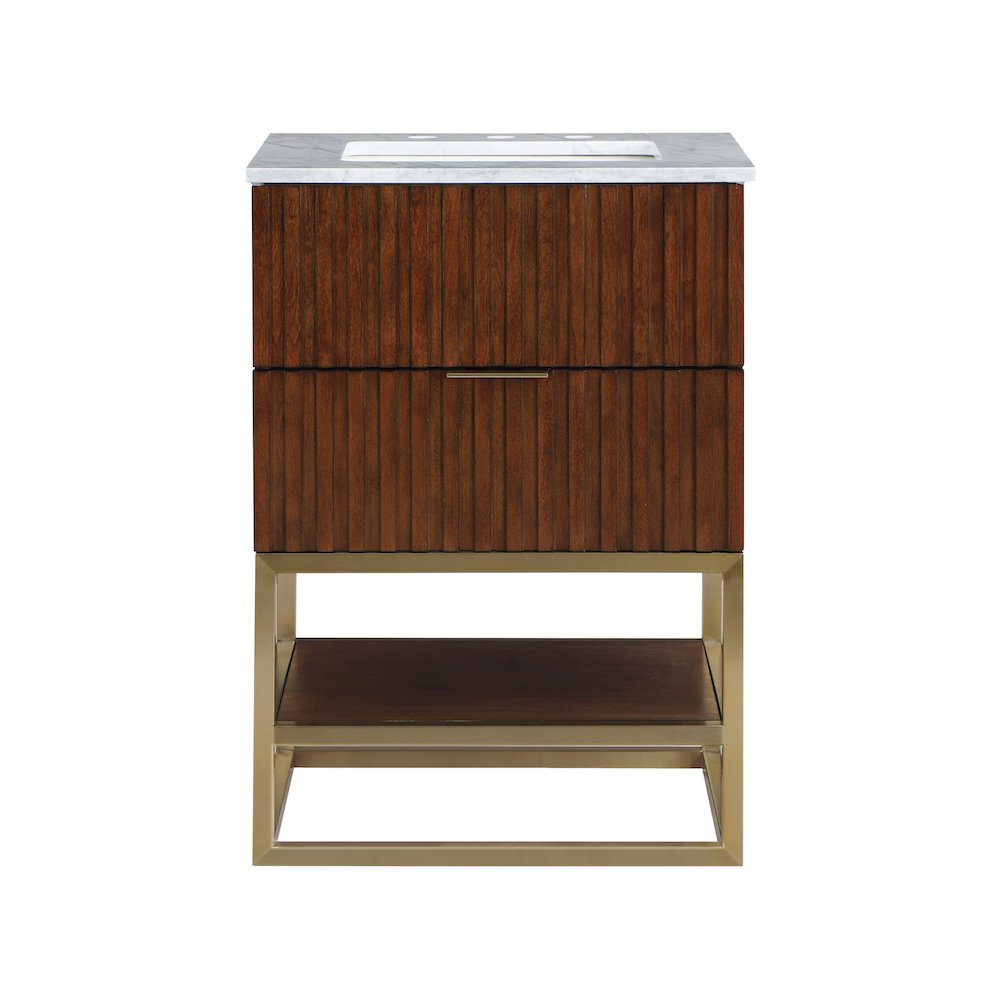 Monad Walnut Bathroom Vanity