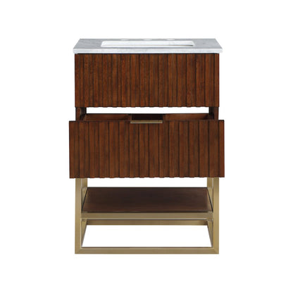 Monad Walnut Bathroom Vanity