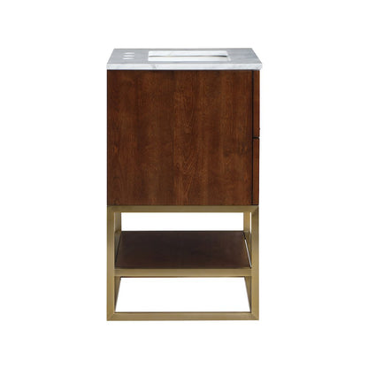 Monad Walnut Bathroom Vanity