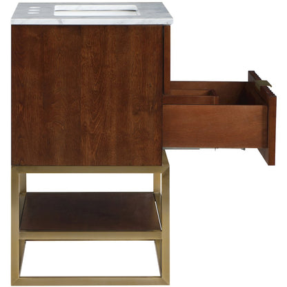 Monad Walnut Bathroom Vanity