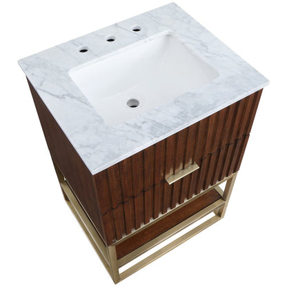 Monad Walnut Bathroom Vanity