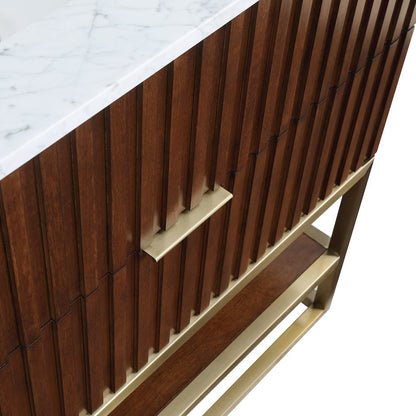 Monad Walnut Bathroom Vanity