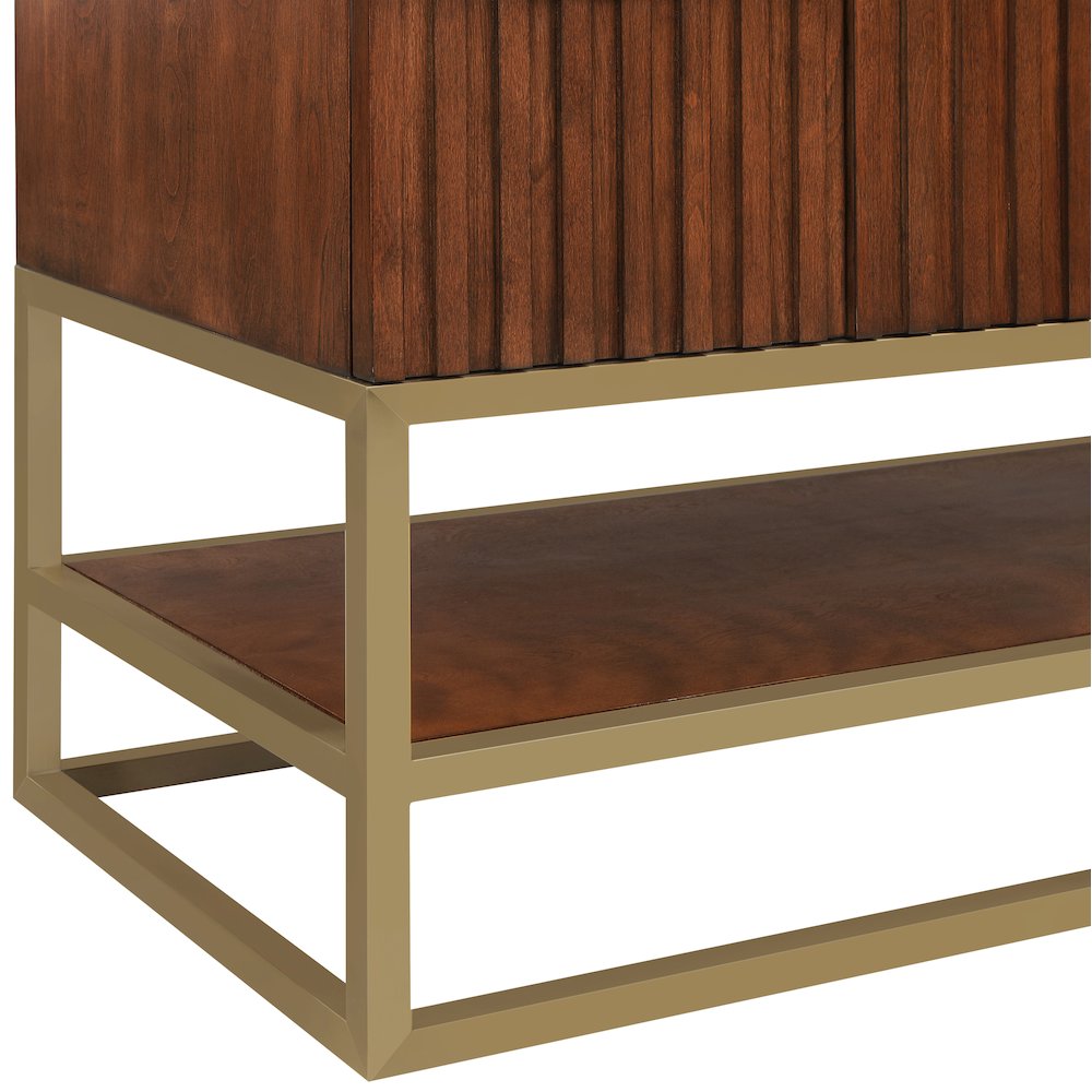 Monad Walnut Bathroom Vanity