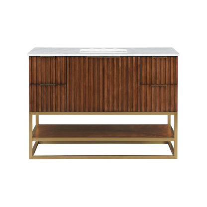Monad Walnut Bathroom Vanity
