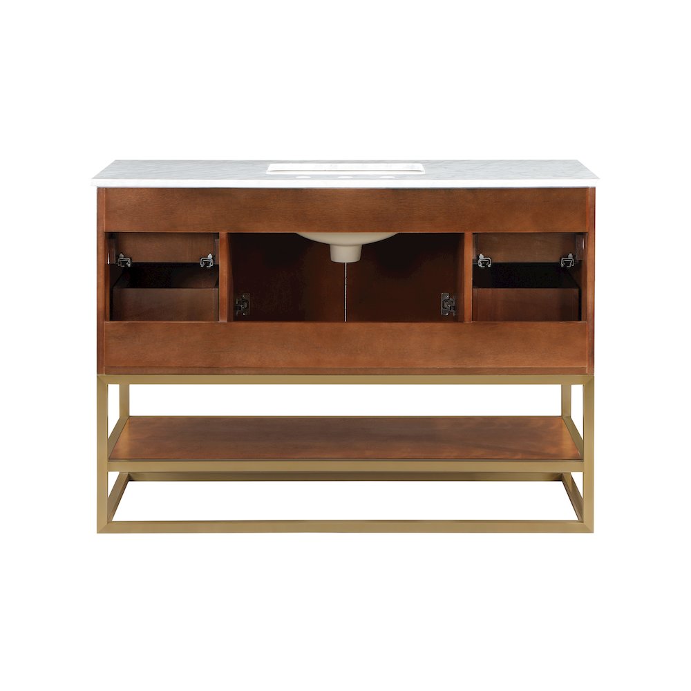 Monad Walnut Bathroom Vanity