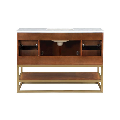 Monad Walnut Bathroom Vanity