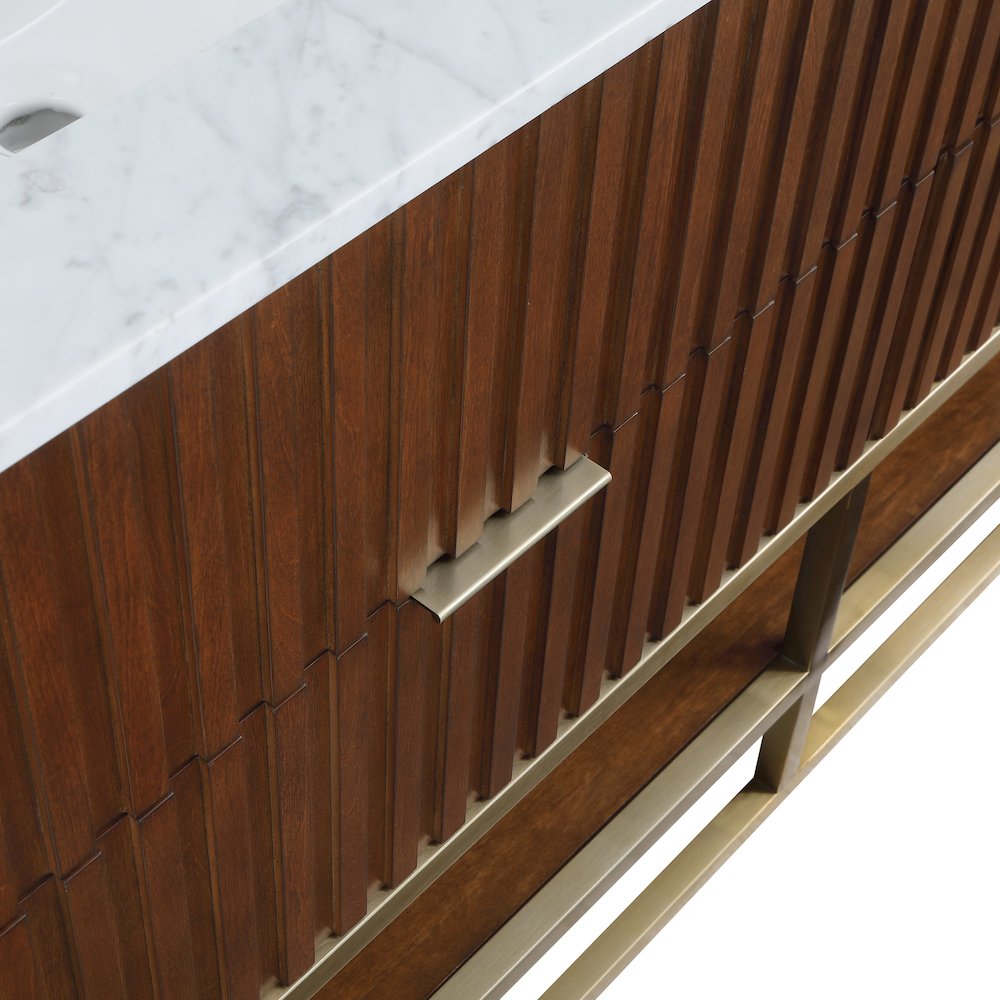 Monad Walnut Bathroom Vanity
