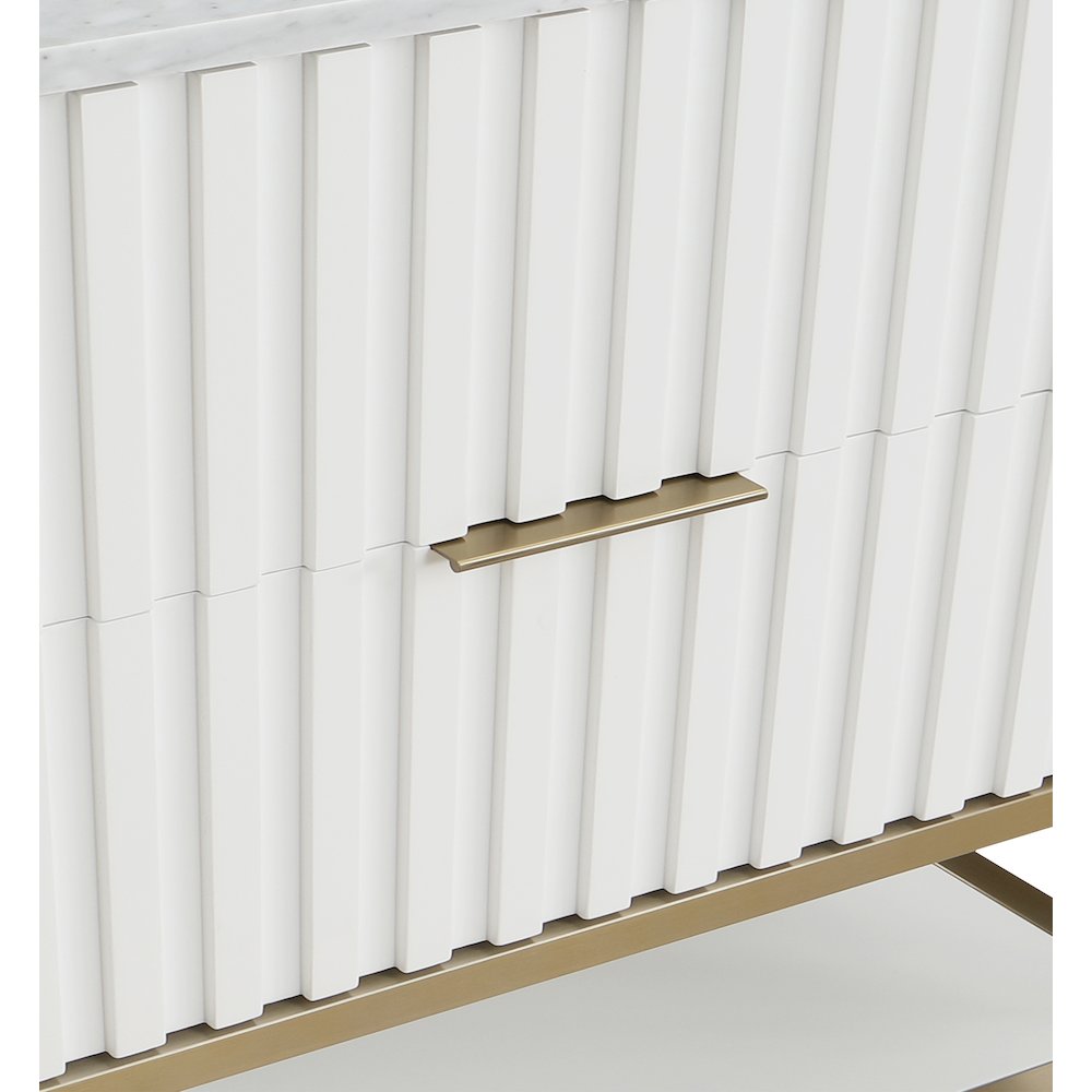 Monad White Bathroom Vanity
