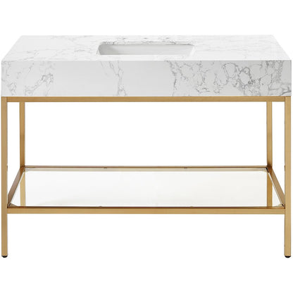 Marmo White Engineered Marble Bathroom Vanity