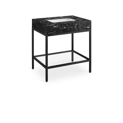 Marmo Black Engineered Marble Bathroom Vanity