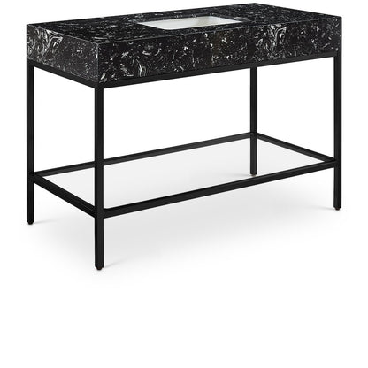 Marmo Black Engineered Marble Bathroom Vanity