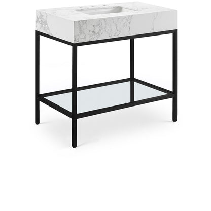 Marmo White Engineered Marble Bathroom Vanity