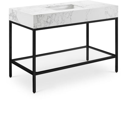 Marmo White Engineered Marble Bathroom Vanity