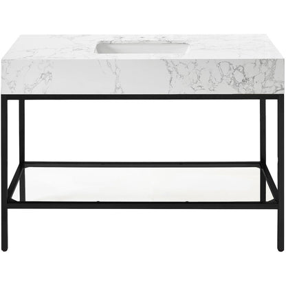 Marmo White Engineered Marble Bathroom Vanity