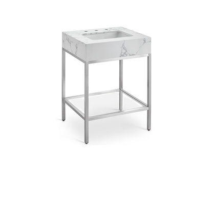 Marmo White Engineered Marble Bathroom Vanity